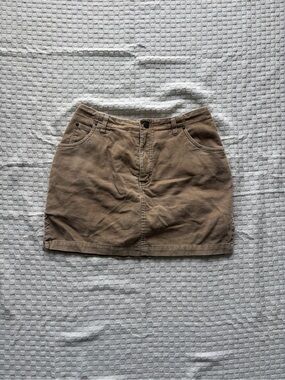 Y2K vintage Nevada Tan Skort